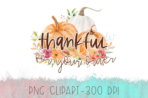 Fall Thankful Packaging Stickers PNG, Print & Cut, Stickers For Etsy Shop, Packaging Stickers For Small Businesses, Clip Art, Digital File
