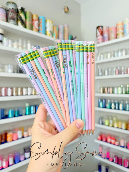 PERSONALIZED PENCILS