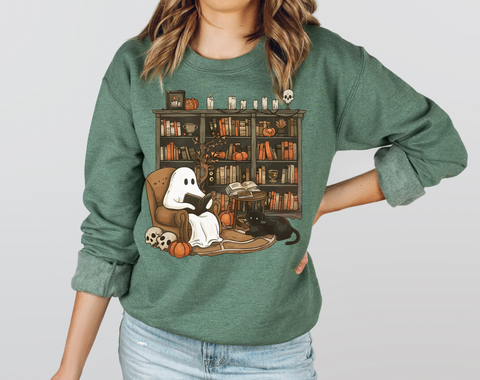 BOOKISH GHOSTIE - GILDAN