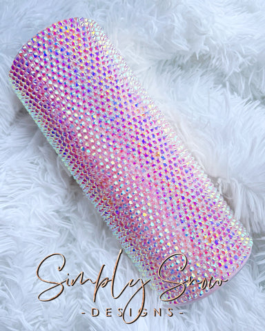 BUBBLEGUM, RHINESTONE TUMBLER