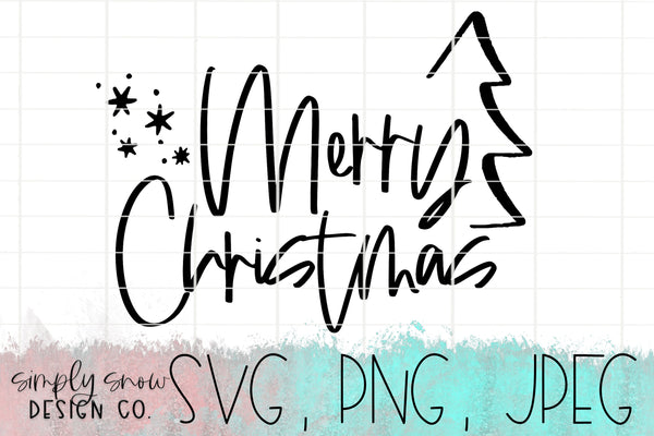 Merry Christmas, Christmas Design / Winter Svg, Png, Jpeg, Instant Download, Silhouette Cut file, Cricut Cut File, SVG For Tumblers
