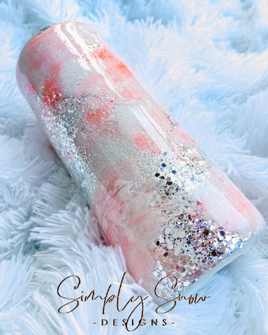 READY TO SHIP 30OZ CHUNKY PINK ICE