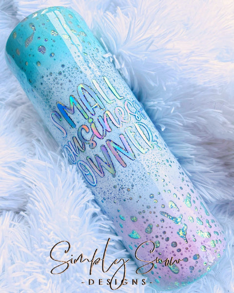 READY TO SHIP 30OZ SKINNY SMALL BUSINESS OWNER