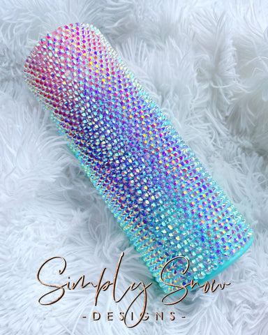 PIXIE DUST, RHINESTONE TUMBLER