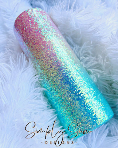 READY TO SHIP 20OZ SKINNY OPAL OMBRE